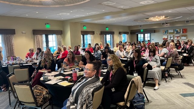 The conference room at Hyatt house during Women of Wonder