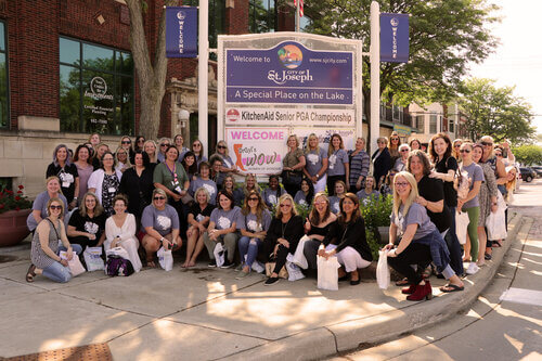 Group photo at Dr. Gyl's Woman of Wonder retreat